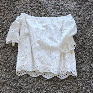 White Off-the-Shoulder